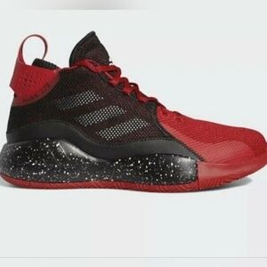 Adidas D Rose 773 2020 Scarlet Core Boys 4